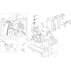 Belle Premier XT - Engine Assembly (Yanmar) (From July 2002, Up To 911049)