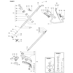 McCulloch PREMIO BTX - 2007-05 - Shaft & Handle Parts Diagram