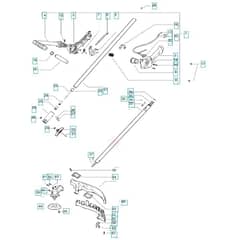 McCulloch PREMIO EX - 2007-05 - Shaft & Handle Parts Diagram