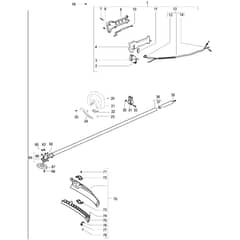 McCulloch PREMIO L - 2007-05 - Shaft & Handle Parts Diagram