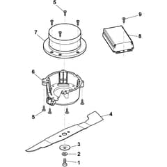 PRINCESS 34 Li Kit - 2021-2022 - 294346263/M21 - Mountfield Rotary Mower Electric Motor Diagram