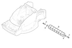 PRINCESS 38 Li - 2019-2020 - 294383063/M19 - Mountfield Rotary Mower Roller Diagram