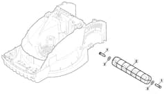 PRINCESS 38 Li - 2012-2013 - 294385063/M12 - Mountfield Rotary Mower Roller Diagram