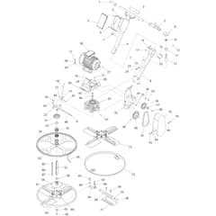 Belle Pro 600X - Main Assembly (Electric)