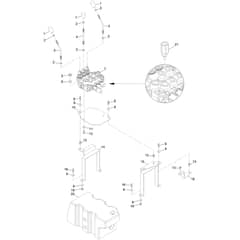 Toro ProLine 113cm - 31040 (324000167 - 324000174) Hydraulic No. 4