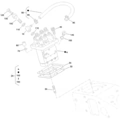 Toro ProLine 113cm - 31040 (324000167 - 324000174) Injection Pump