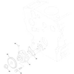 Toro ProLine 113cm - 31040 (324000167 - 324000174) Oil Pump
