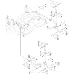 Toro ProLine 113cm - 31040 (324000285 - 999999999) Cutting Deck and Lift Arms
