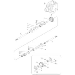 Toro ProLine 113cm - 31040 (324000285 - 999999999) Gearbox No. 1