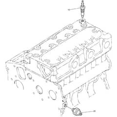 Toro ProLine 113cm - 31040 (324000285 - 999999999) Oil Switch and Thermo Switch