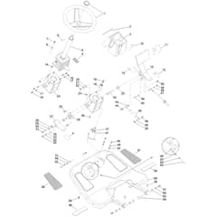 Toro ProLine 113cm - 31040 (324000000 - 324000166) Body and Pedals