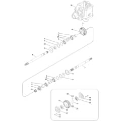 Toro ProLine 113cm - 31040 (325000000 - 325999999) Gearbox No. 1