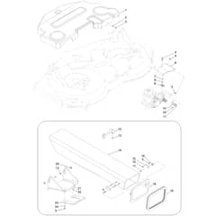 Toro ProLine 113cm - 31040 (326000000 - 326999999) Cutting Deck Cover and Chute
