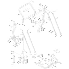 Toro ProLine 113cm - 31040 (326000000 - 326999999) Hopper Lift Frame