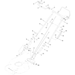 Toro Proline Heavy-Duty 53cm - 22283 (400000000 - 415299999) Handle