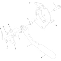 Toro Proline Mid-Size 122cm - 44424TE (413000000 - 417999999) Brake No. 138-5844