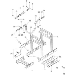 Belle Pro Screed - Crown Assembly