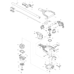 Makita PS001G - Cordless Polisher Scrubber - Power Tool 01 Diagram