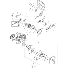 Makita PS-32CTLC - Petrol Chain Saw - Power Tool 05 Diagram