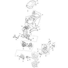 Makita PS-352 - Petrol Chain Saw - Power Tool 02 Diagram