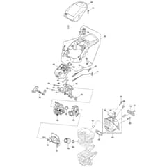 Makita PS-352TLC - Petrol Chain Saw - Power Tool 02 Diagram