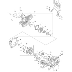 Makita PS-352TLC - Petrol Chain Saw - Power Tool 05 Diagram
