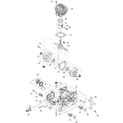 Makita PS-35CTLC - Petrol Chain Saw - Power Tool 03 Diagram