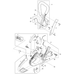 Makita PS-4605H - Engine Chain Saw - Power Tool 01 Diagram