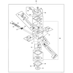 Makita PS-5105 - Petrol Chainsaw - Power Tool 06 Diagram