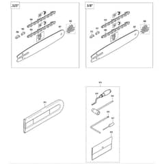 Makita PS-5105 - Petrol Chainsaw - Power Tool 07 Diagram