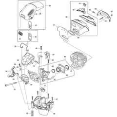 Makita PS-5105C - Petrol Chain Saw - Power Tool 02 Diagram