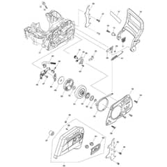 Makita PS-550 - Petrol Chain Saw - Power Tool 02 Diagram