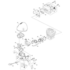 Makita PS-7300 - Petrol Chainsaw - Power Tool 02 Diagram