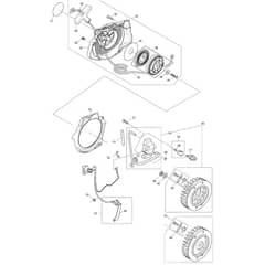 Makita PS-7300 - Petrol Chainsaw - Power Tool 04 Diagram