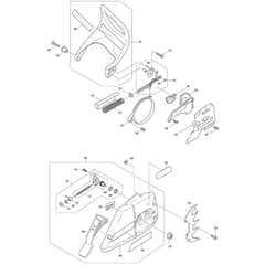 Makita PS-7300 - Petrol Chainsaw - Power Tool 06 Diagram