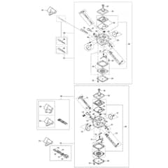 Makita PS-7300 - Petrol Chainsaw - Power Tool 07 Diagram
