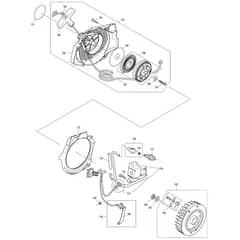 Makita PS-7310 - Petrol Chainsaw - Power Tool 04 Diagram