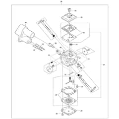 Makita PS-7310 - Petrol Chainsaw - Power Tool 07 Diagram