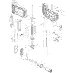 Makita PT354D - Cordless Pin Nailer - Power Tool 01 Diagram