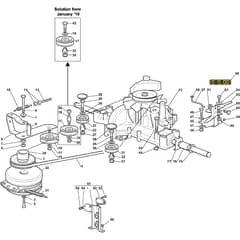 PTX 160 HD - 2015-2019 - 2T0930473/15 - Castel Garden Ride On Mower Transmission Diagram