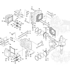 PTX 240 HD - 2025 - 2T1310473/C25 - Castel Garden Ride On Mower Piston Diagram