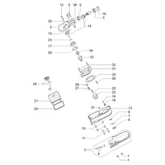 PTX 2710 - Efco Pole Pruner Pole pruner Diagram