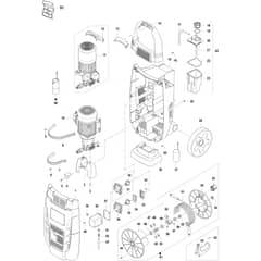 PW 175 C - Oleo-Mac Pressure Washer Deck Diagram