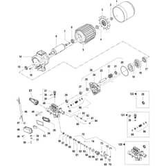 PW 250 HC - Oleo-Mac Pressure Washer Water pump Diagram