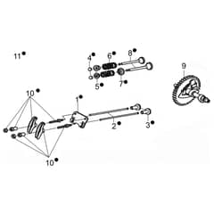PWX 200 C - Oleo-Mac Pressure Washer Valves Diagram