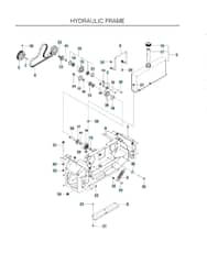Husqvarna Pz29 D - Hydraulic Frame