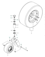 Husqvarna Pz34 Bf - Wheels & Tyres