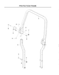 Husqvarna Pz5426 Fx - Protection Frame