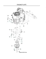 Husqvarna Pz6029 Fx Ca - Engine Plate