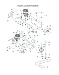 Husqvarna Pz6029 Fx Ca - Hydraulic Pump